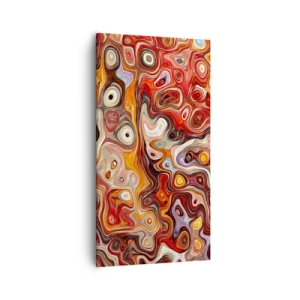 Bild auf Leinwand - Leinwandbild - Wenn die Nüsse in Honig geschmolzen sind - 55x100 cm