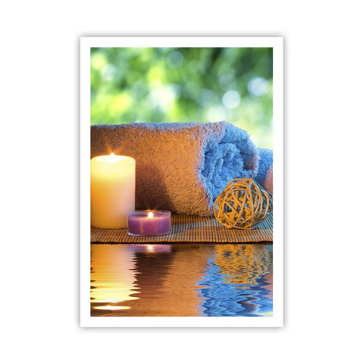 Poster - Zeit für den Körper - 70x100 cm