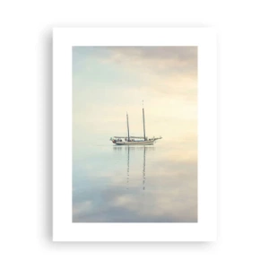Poster - Im Meer der Stille - 30x40 cm