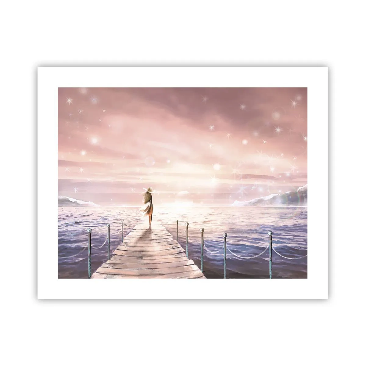 Poster - Im Licht eines Traums - 50x40 cm