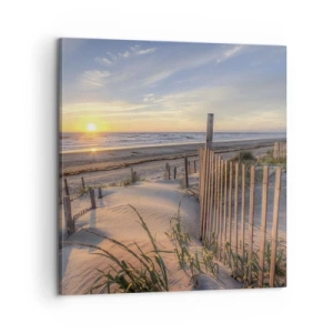 Bild auf Leinwand - Leinwandbild - Schein und Schatten des Windes - 60x60 cm