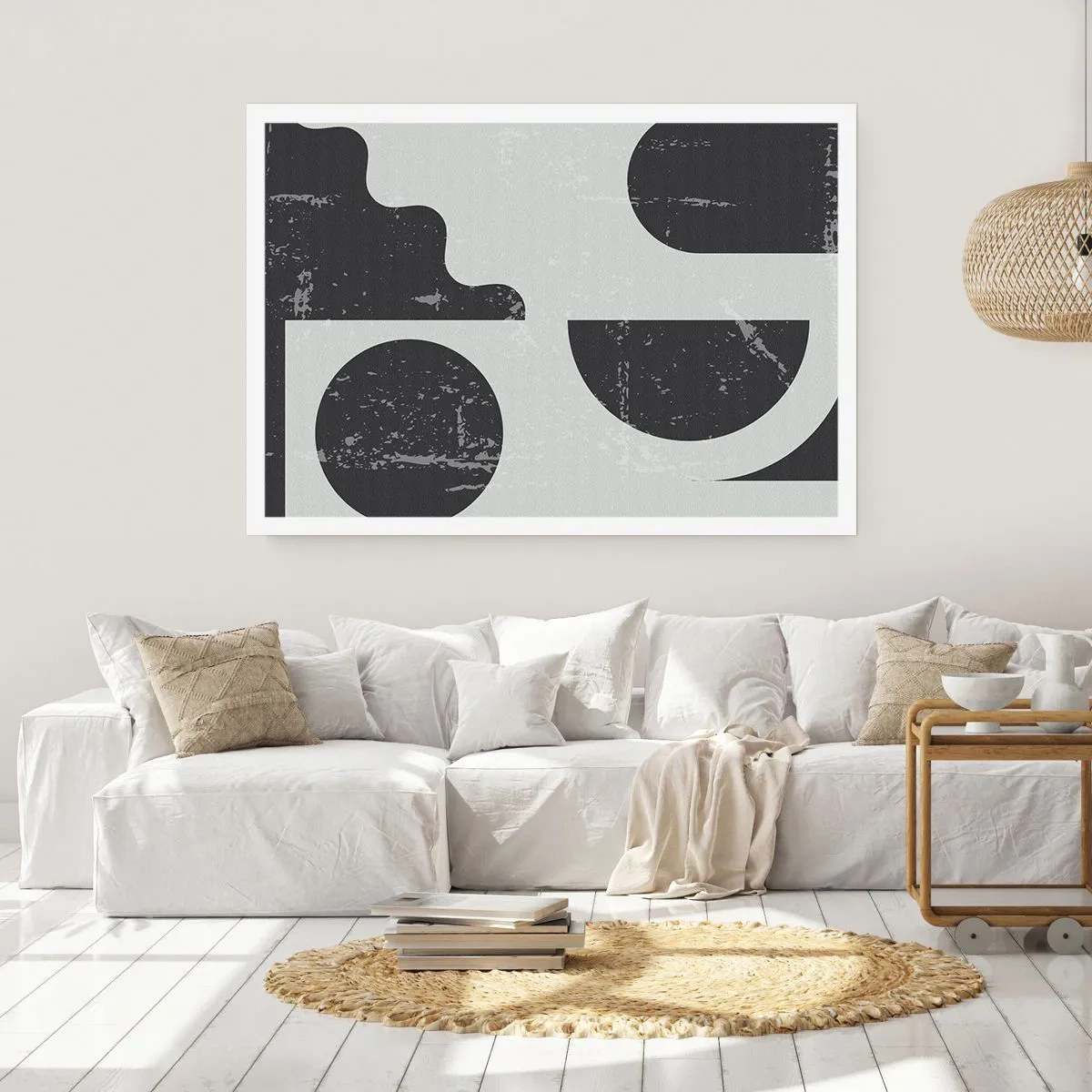 Poster - Komposition oben und unten - 40x30 cm