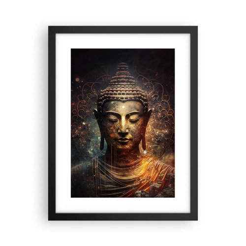 Poster in einem schwarzem Rahmen - Spirituelles Gleichgewicht - 30x40 cm