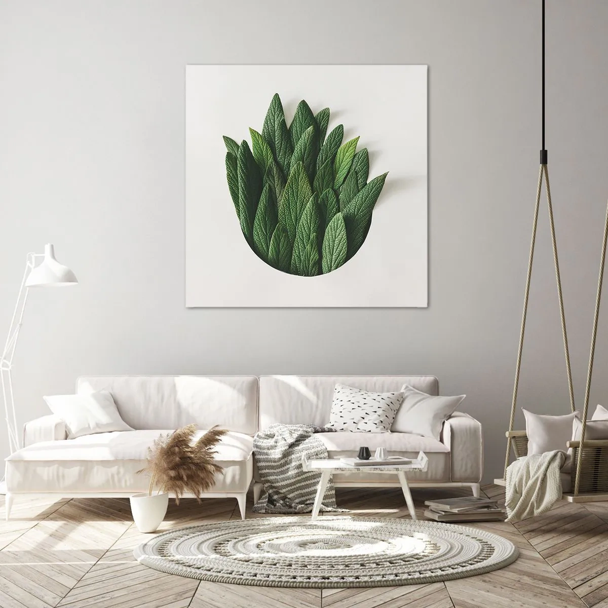 Bild auf Leinwand - Leinwandbild - Ungebremste Neugier - 50x50 cm