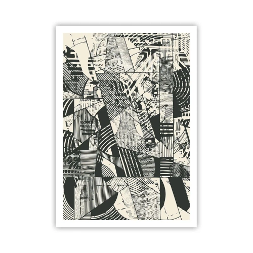 Poster - Die Dynamik der Gegenwart - 70x100 cm