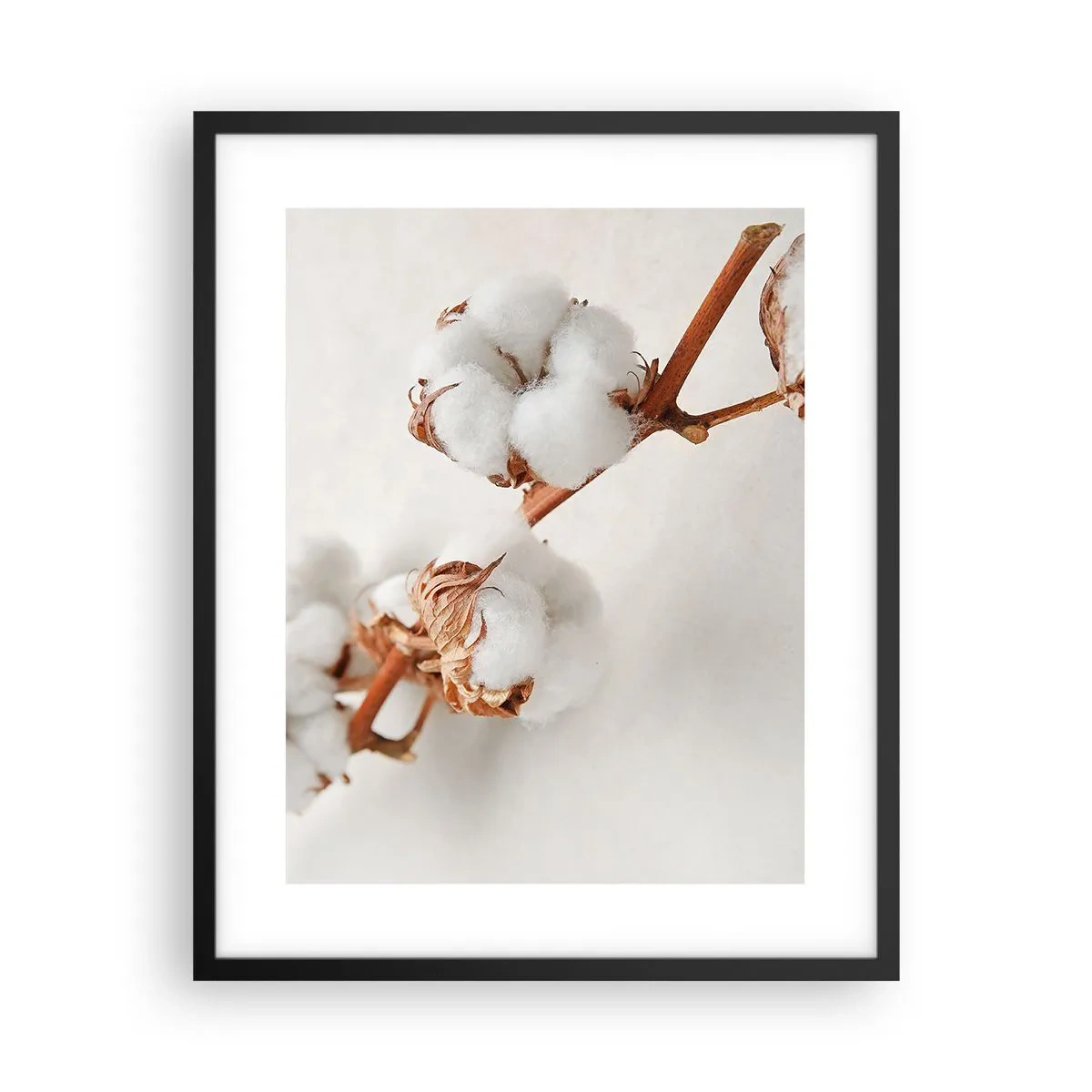 Poster in einem schwarzem Rahmen - Nur umarmen - 40x50 cm