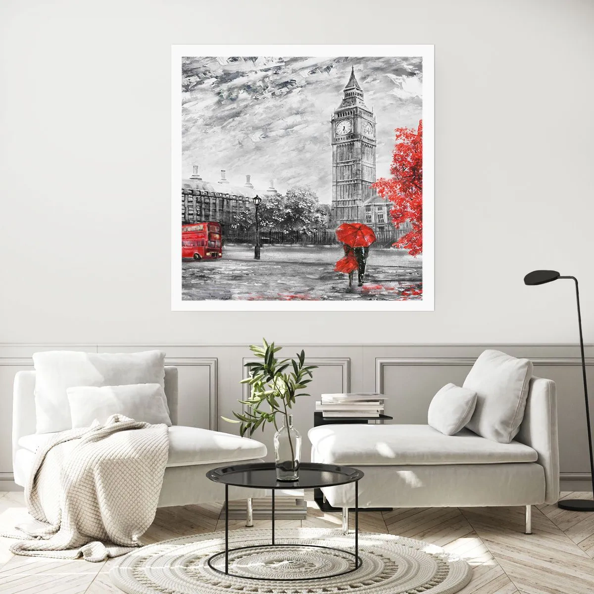 Poster - Ein aufregender Tag - 50x50 cm