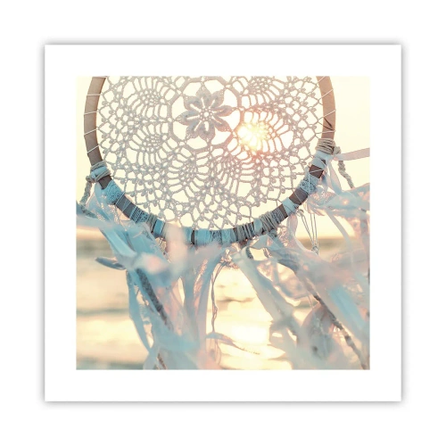 Poster - Totem aus Spitze - 40x40 cm