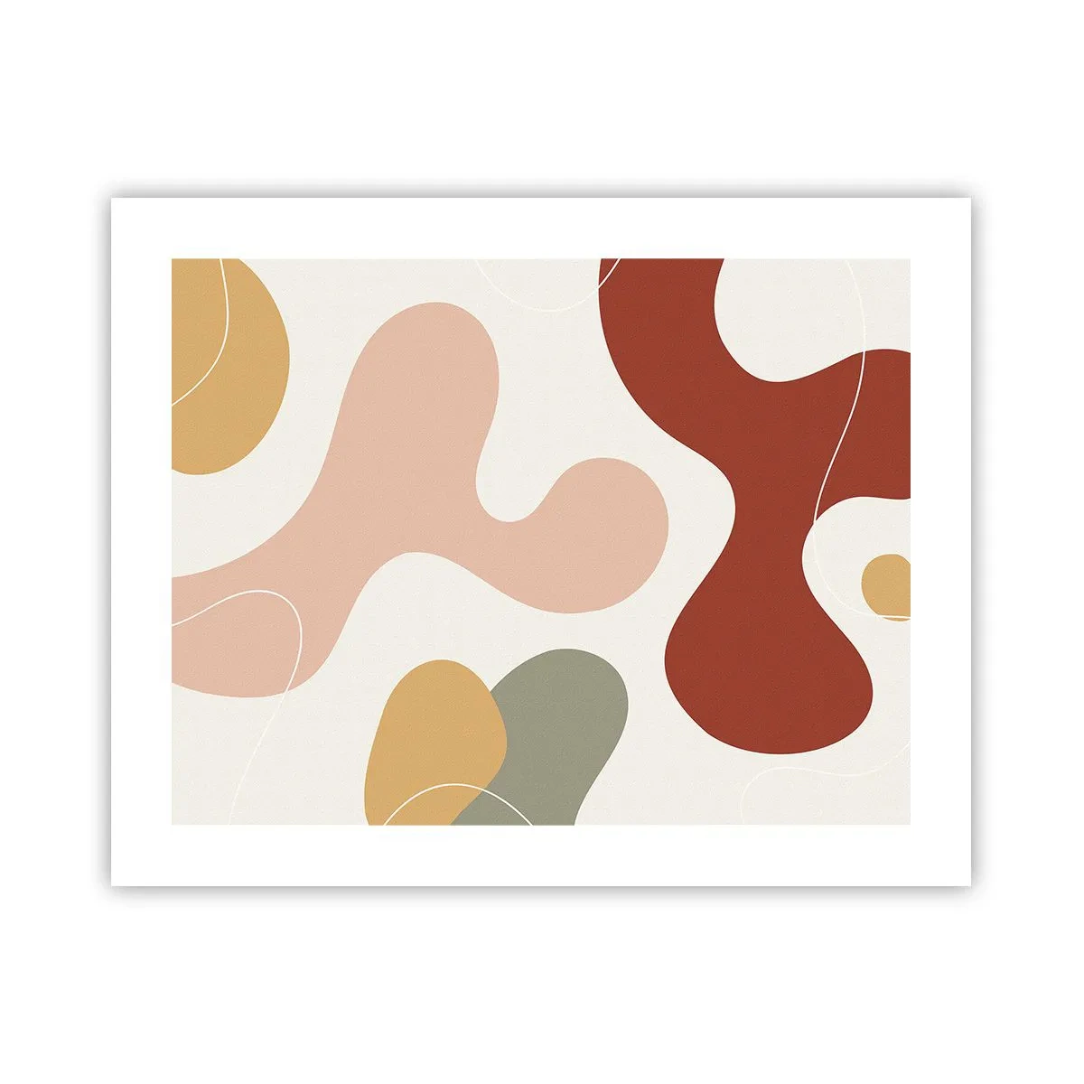 Poster - Kringel oder Schnörkel? - 50x40 cm