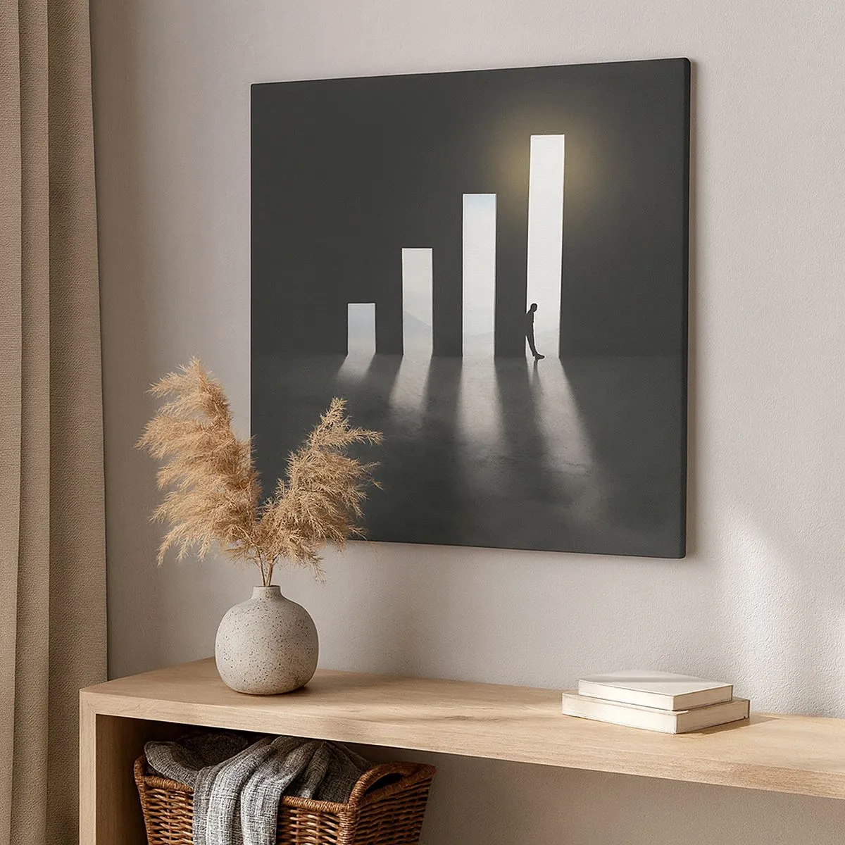 Bild auf Leinwand - Leinwandbild - Erfolg – ​​Impression - 30x30 cm