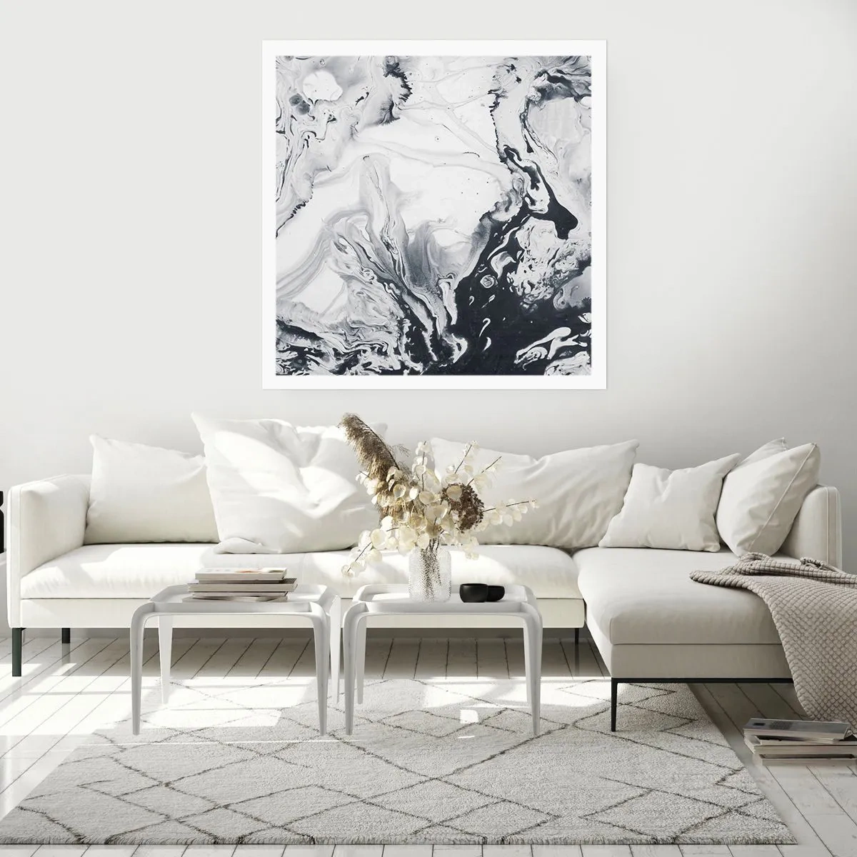 Poster - Das Innere der Erde - 60x60 cm