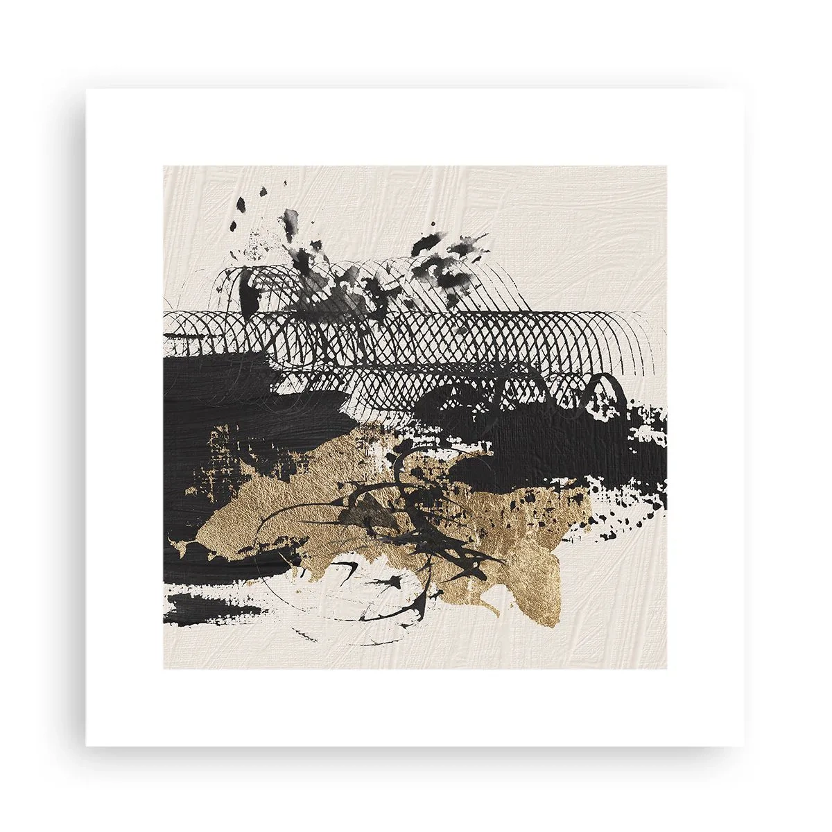 Poster - Komposition mit Leidenschaft - 30x30 cm