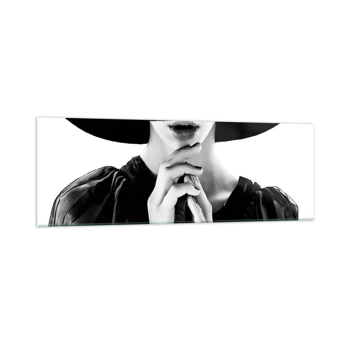 Glasbild - Bild auf glas - Versteckte Schönheit - 90x30 cm