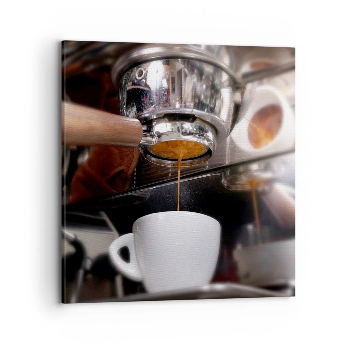 Bild auf Leinwand - Leinwandbild - Gute Zeit des Tages - 70x70 cm