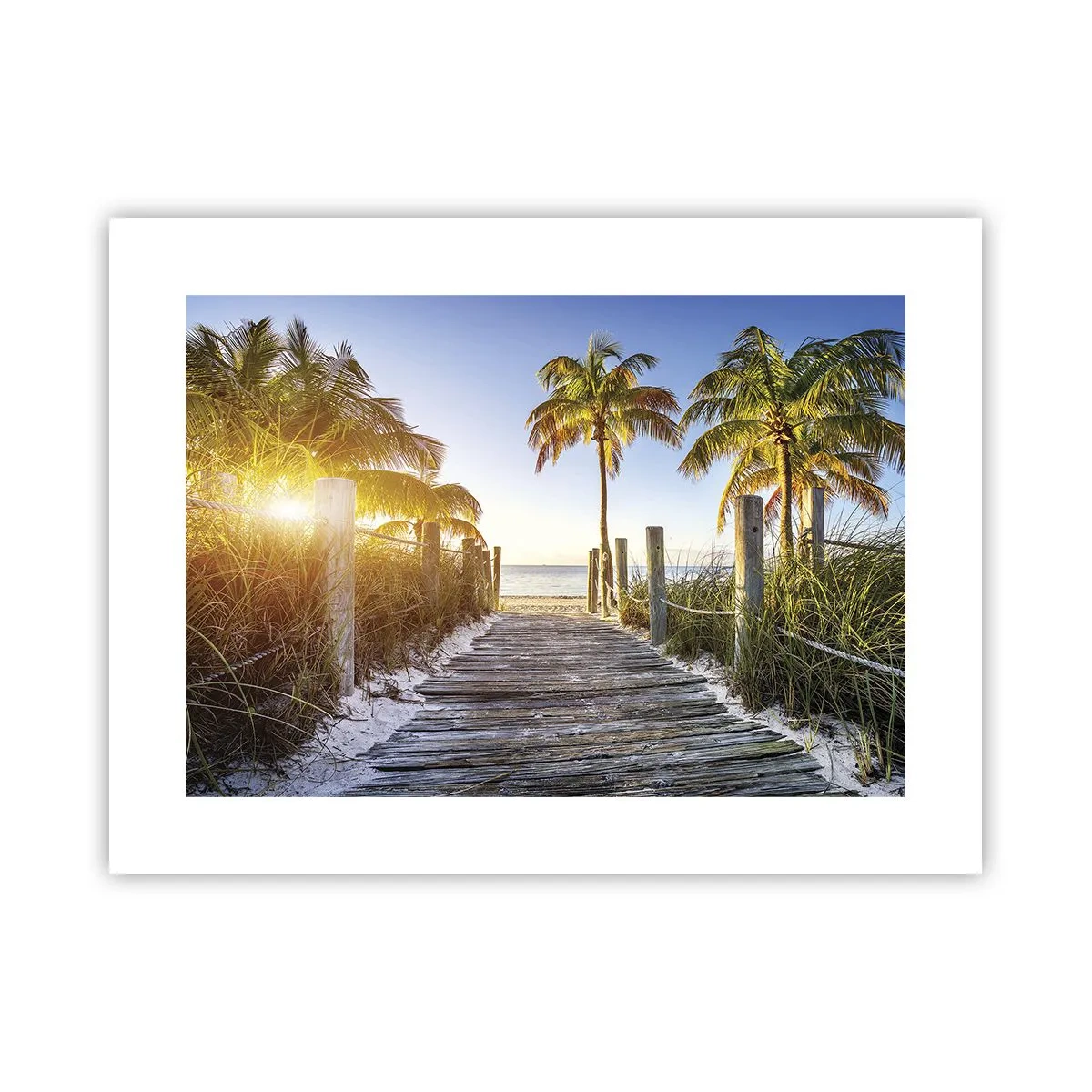 Poster - Direkt ins Paradies - 40x30 cm