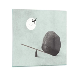 Glasbild - Bild auf glas - Erfüllte Träume - 70x70 cm