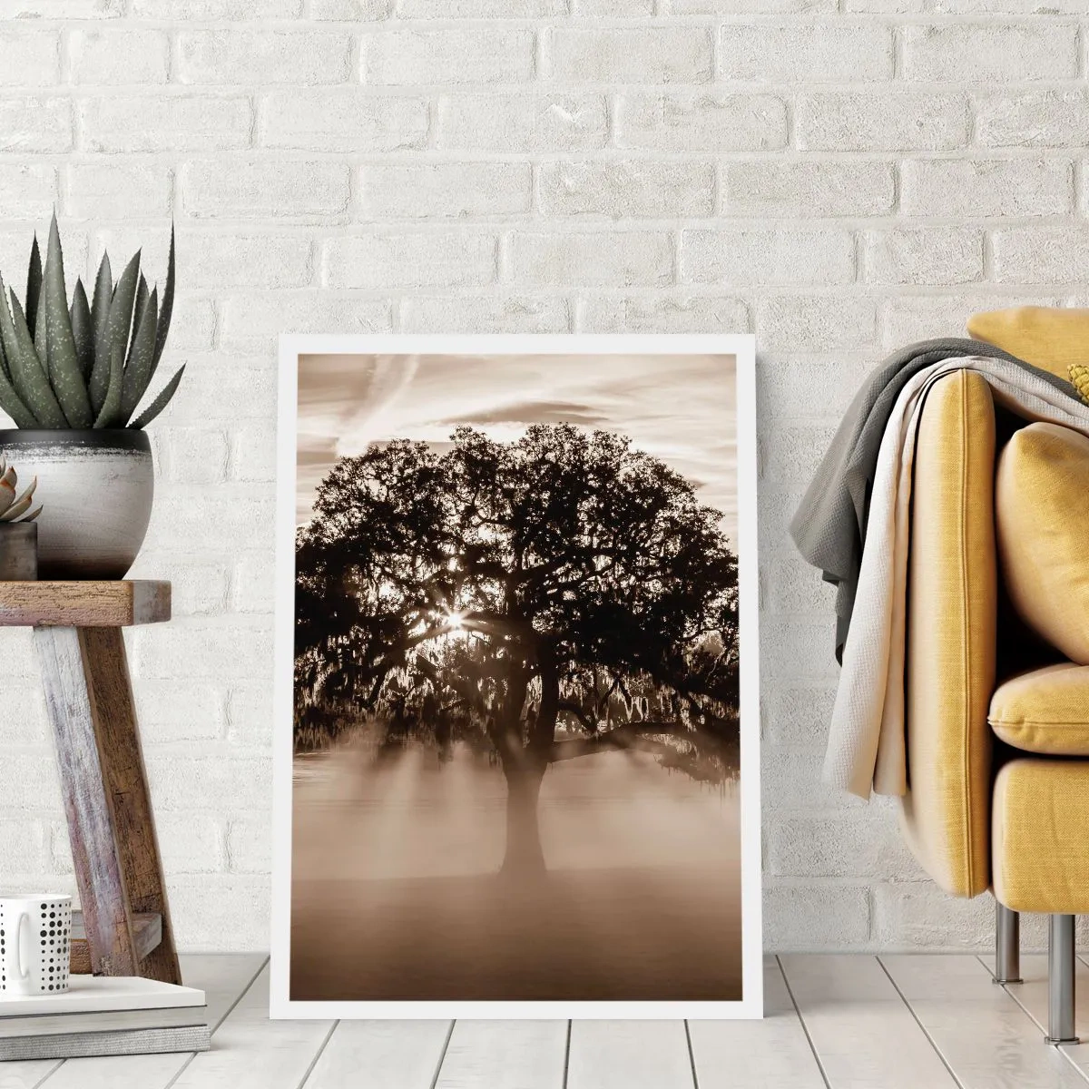 Poster - Baum der guten Nachrichten  - 30x40 cm