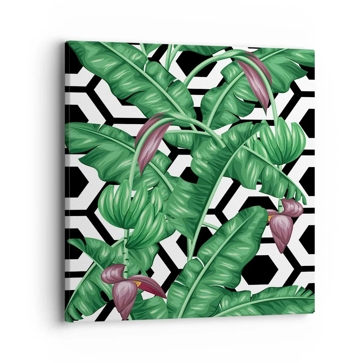 Bild auf Leinwand - Leinwandbild - Von Natur aus eine symmetrische Komposition - 40x40 cm