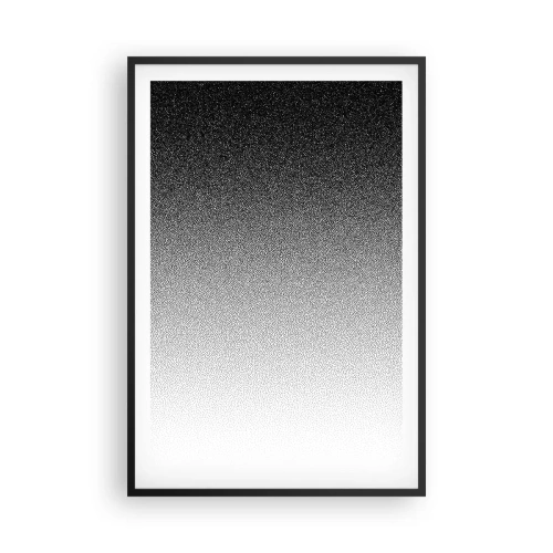Poster in einem schwarzem Rahmen - Dem Licht entgegen - 61x91 cm