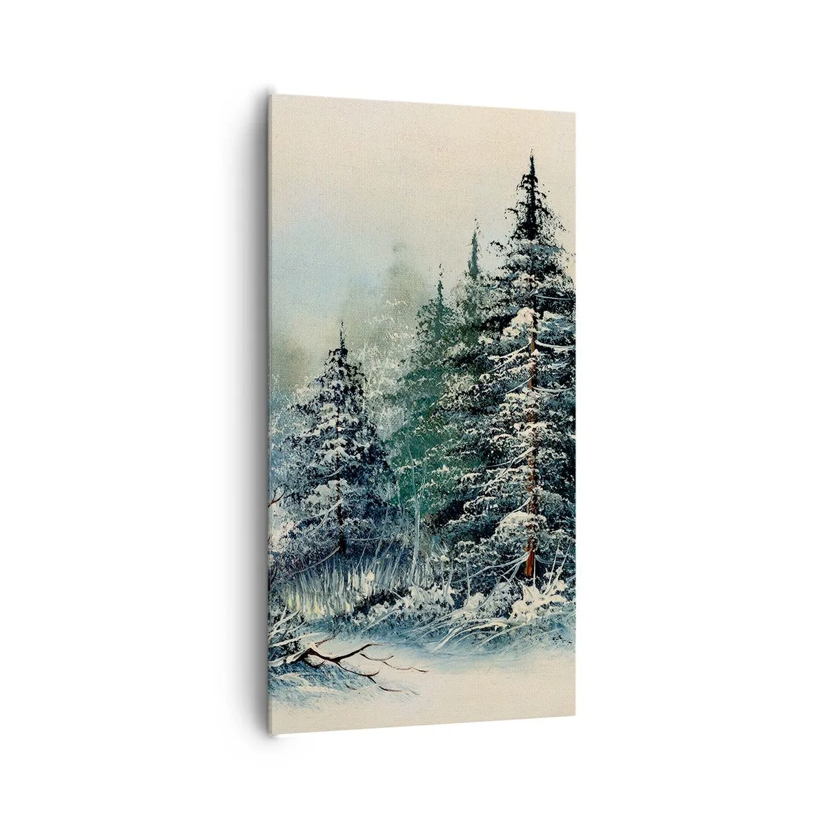 Bild auf Leinwand - Leinwandbild - Bereit für Weihnachten - 65x120 cm