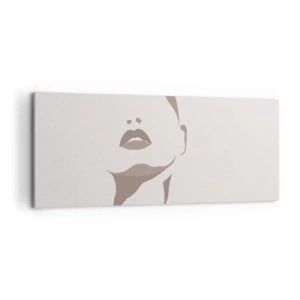 Bild auf Leinwand - Leinwandbild - Aus Licht und Schatten - 100x40 cm