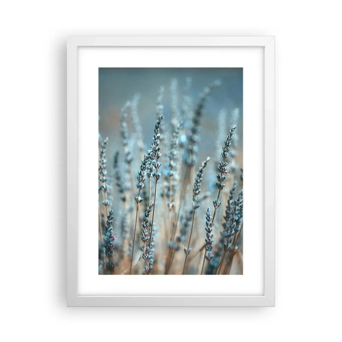 Poster in einem weißen Rahmen - Duftendes Kornfeld - 30x40 cm