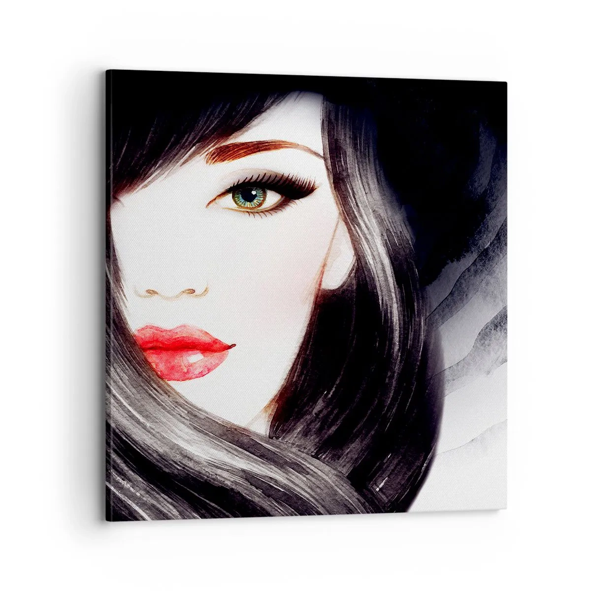 Bild auf Leinwand - Leinwandbild - Saphir-Optik - 70x70 cm