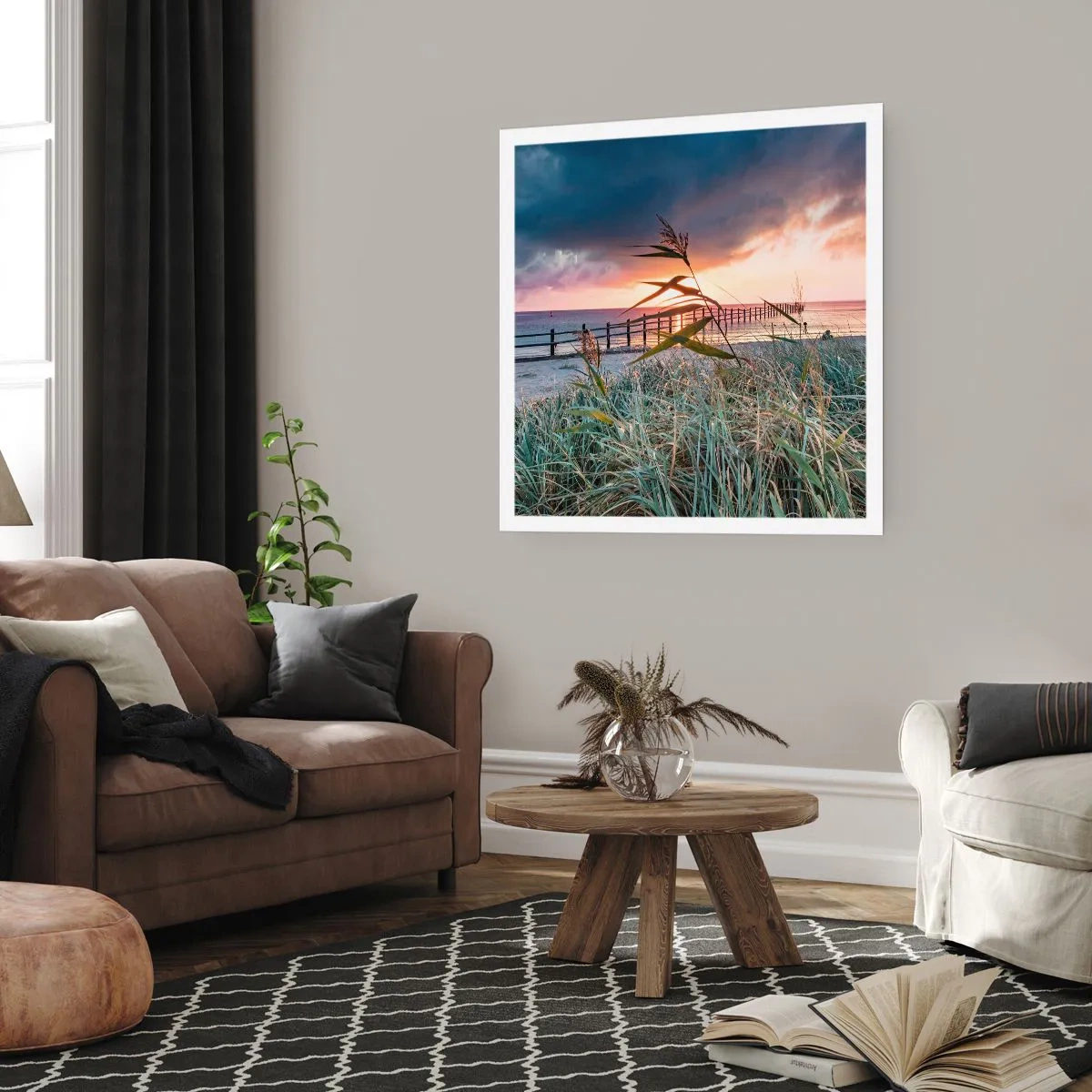 Poster - Es vergeht nicht mit dem Wind - 60x60 cm