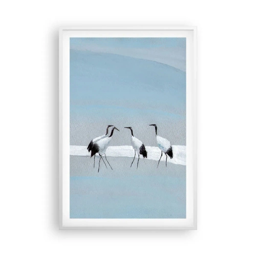 Poster in einem weißen Rahmen - Nach einem heißen Tag - 61x91 cm