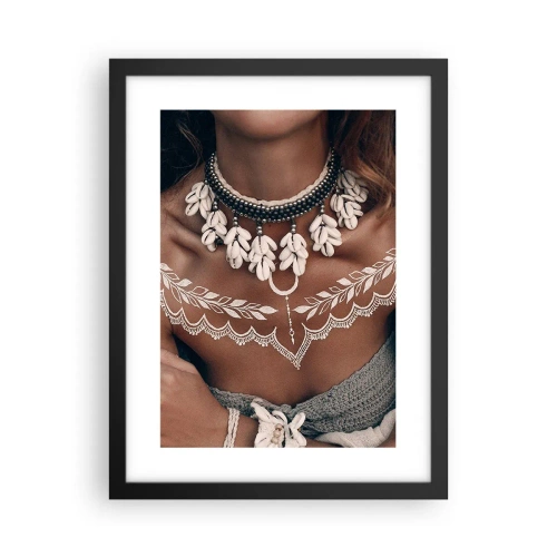 Poster in einem schwarzem Rahmen - Talismane, Rituale der Weiblichkeit - 30x40 cm