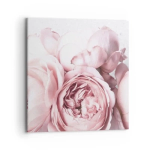 Bild auf Leinwand - Leinwandbild - Für Romantiker - 70x70 cm