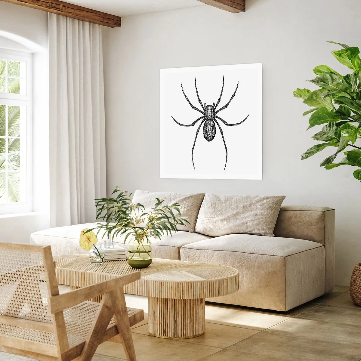 Poster - Beunruhigende Präzision - 30x30 cm