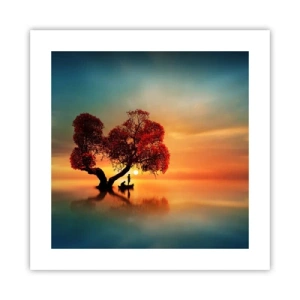 Poster - Oddaysons und die Stille der Weltlosen - 40x40 cm