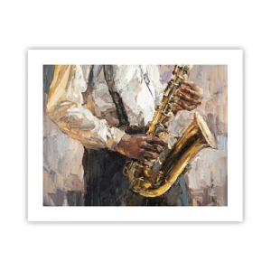 Poster - Zeit fürs Solo - 50x40 cm