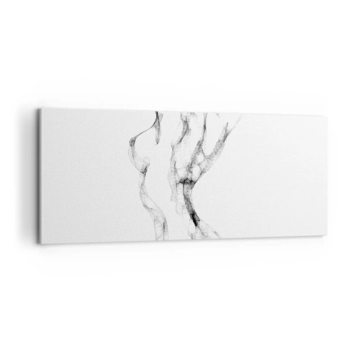 Bild auf Leinwand - Leinwandbild - Schön und stark - 100x40 cm