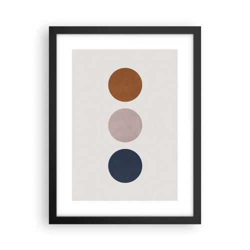 Poster in einem schwarzem Rahmen - Ein Symbol für Exzellenz - 30x40 cm