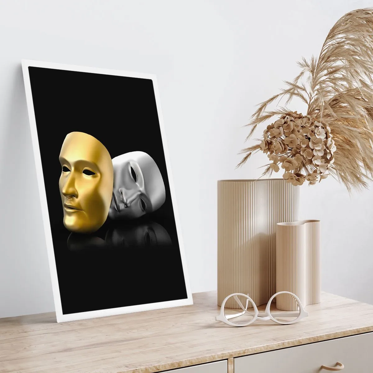 Poster - Das Leben ist wie ein Theater - 61x91 cm