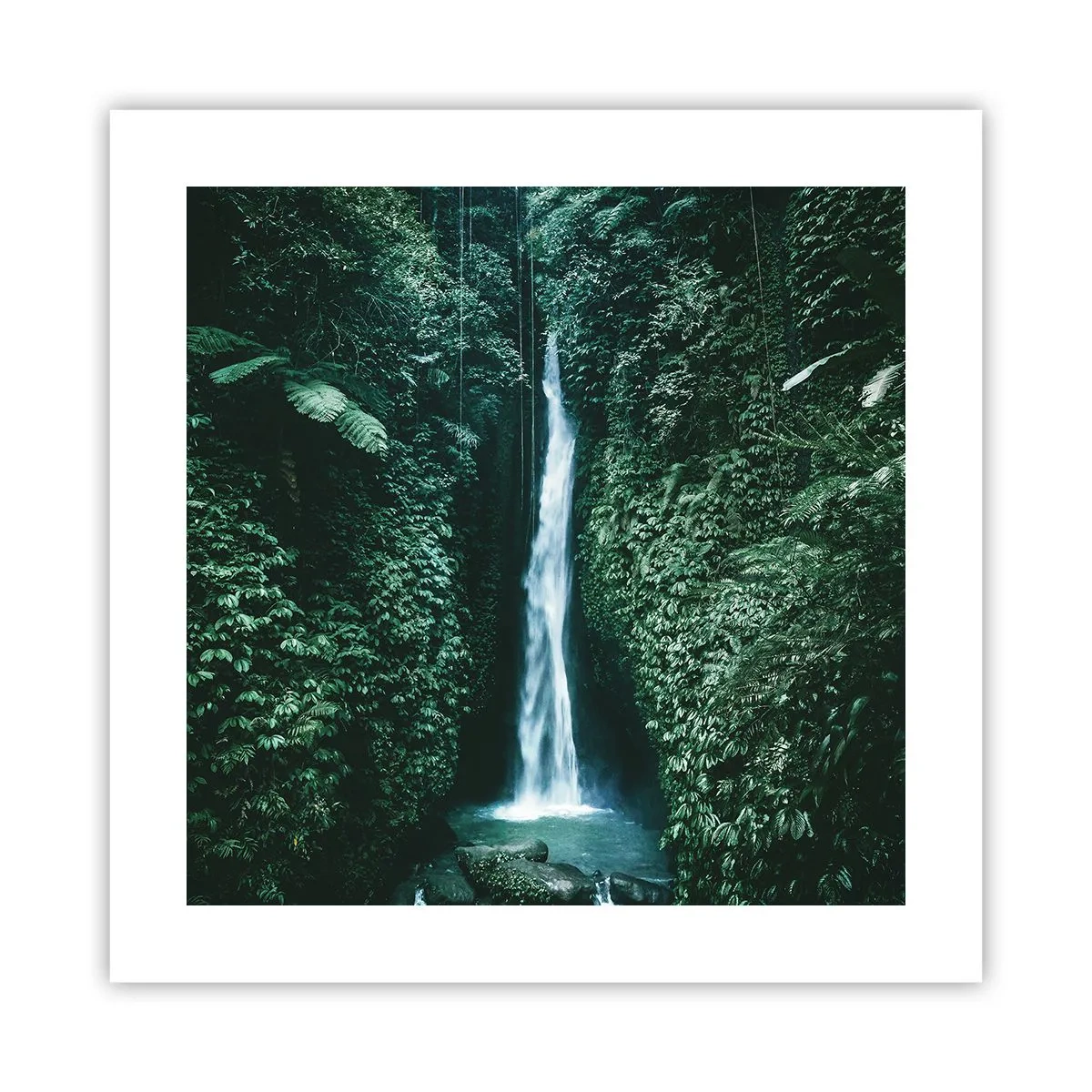 Poster - Tropisches Spa - 40x40 cm