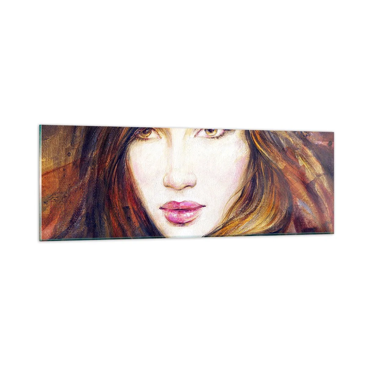 Glasbild - Bild auf glas - Einen Penny für deine Gedanken - 90x30 cm