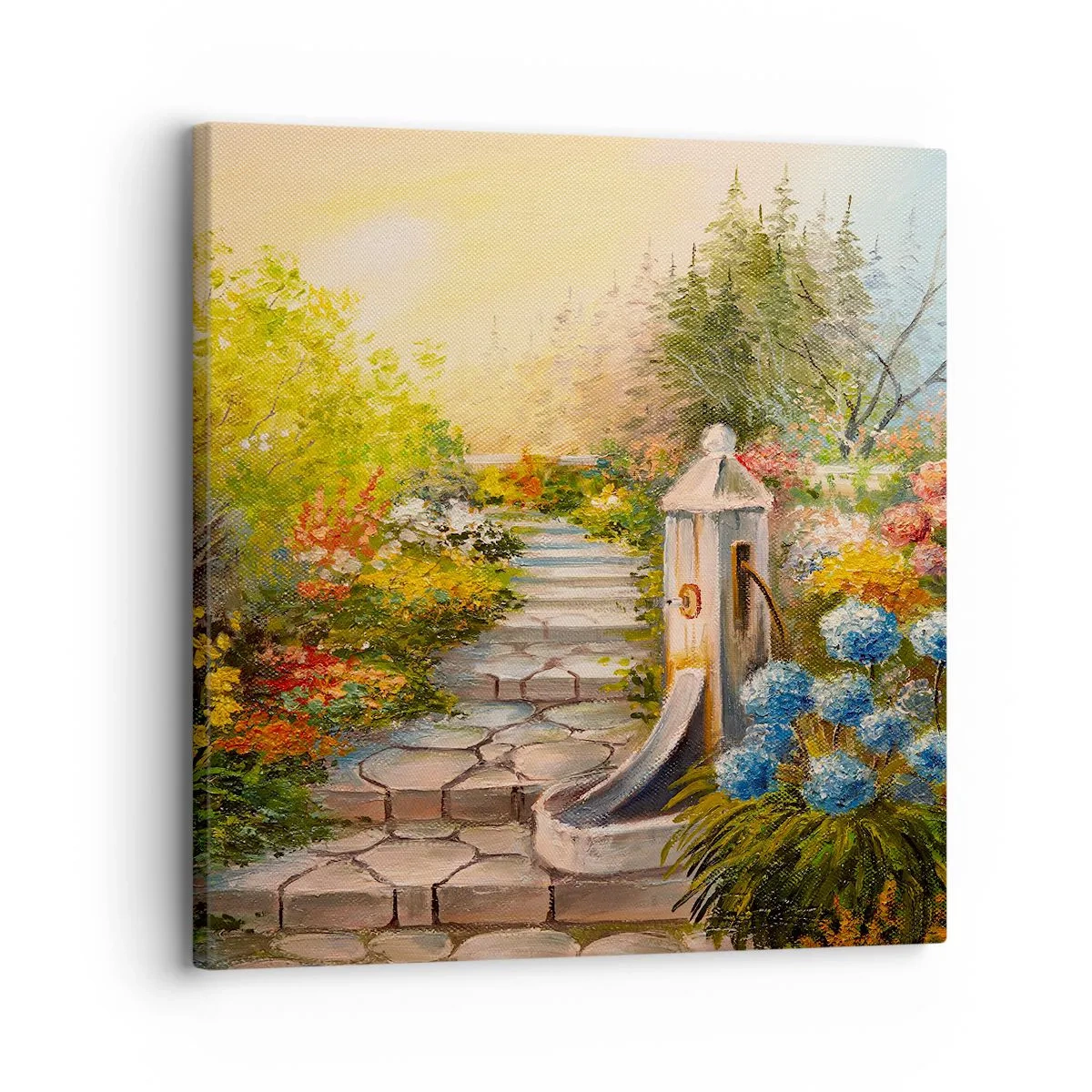 Bild auf Leinwand - Leinwandbild - In voller Blüte - 30x30 cm