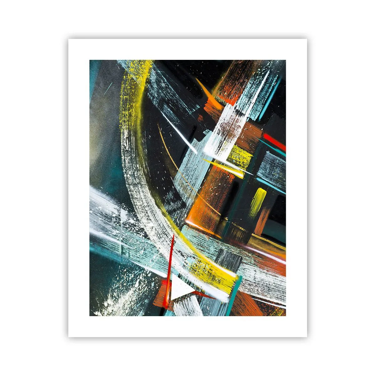 Poster - Energie der Bewegung - 40x50 cm