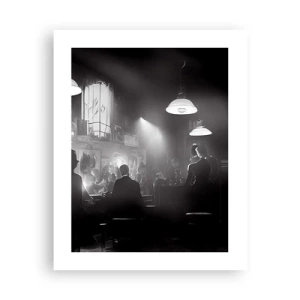 Poster - In Jazz-Atmosphäre - 40x50 cm