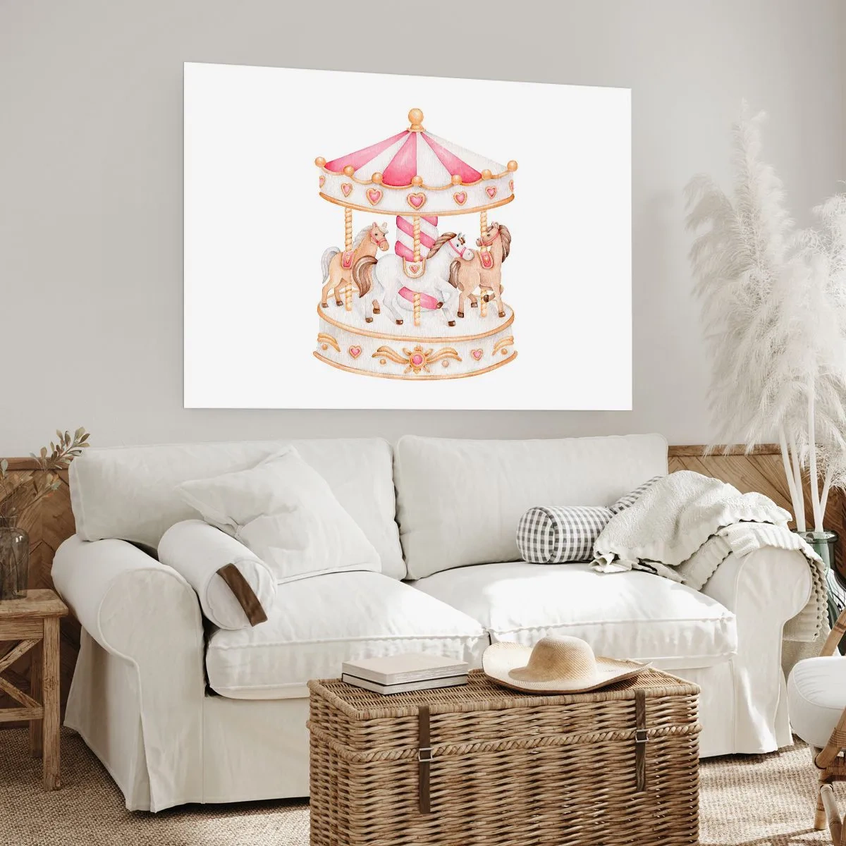 Poster - Süße Welt der Kindheit - 40x30 cm