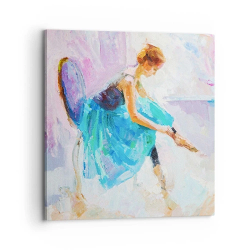 Bild auf Leinwand - Leinwandbild - Unbeschreibliche Anmut, subtiler Charme - 70x70 cm