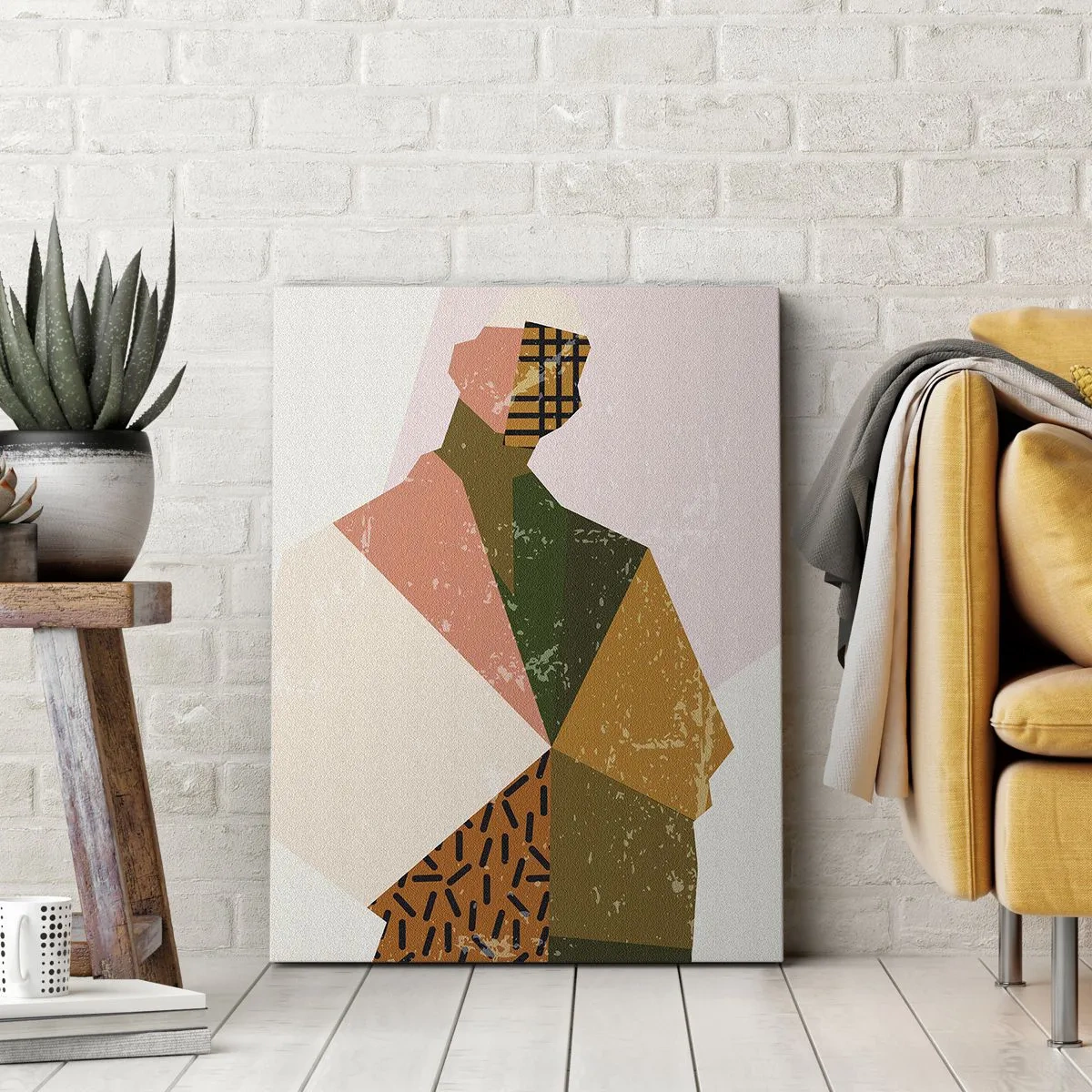 Bild auf Leinwand - Leinwandbild - Mensch – ein komplexes Wesen - 55x100 cm