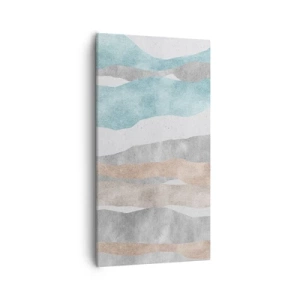 Bild auf Leinwand - Leinwandbild - Studie über Nähe - 55x100 cm