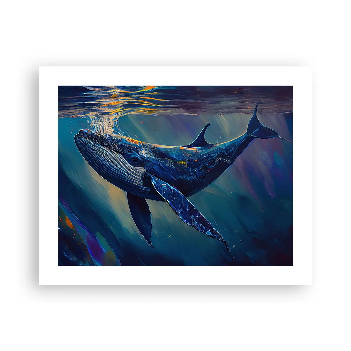 Poster - Willkommen in meiner Welt - 50x40 cm