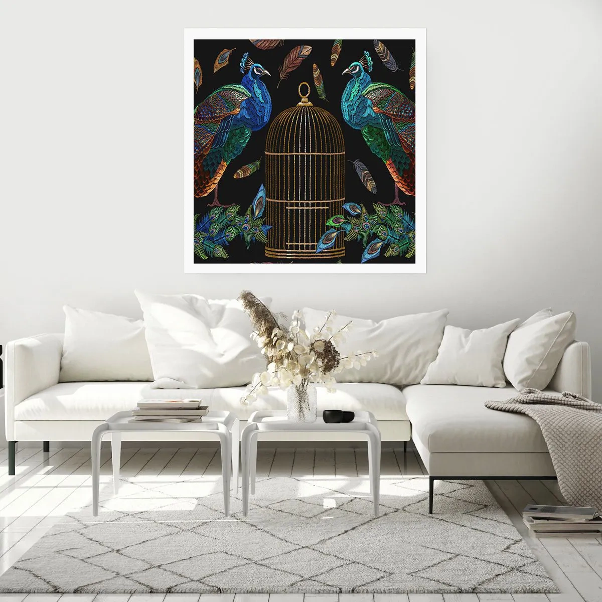 Poster - In königlichen Gewändern - 50x50 cm