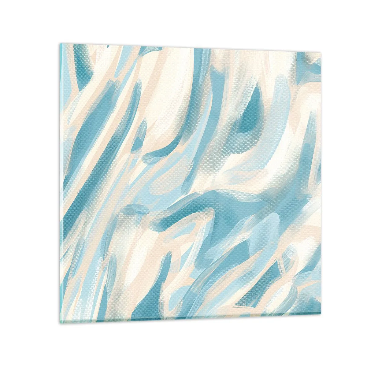 Glasbild - Bild auf glas - Frühlingsbrisen - 70x70 cm