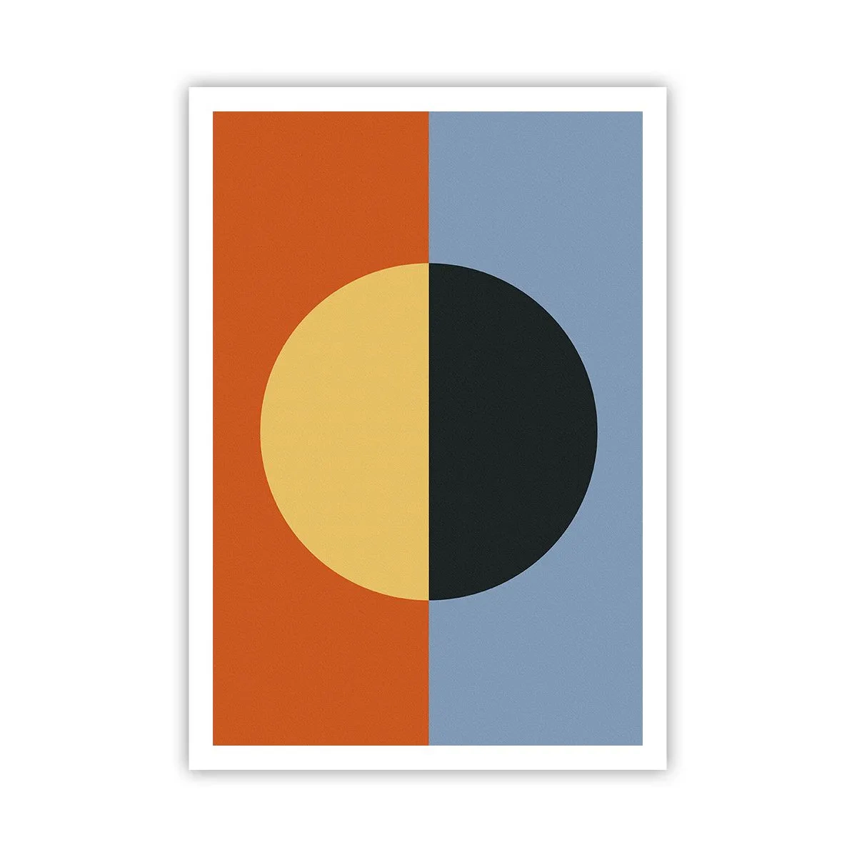 Poster - Eine Komposition aus Wärme und Kühle - 70x100 cm